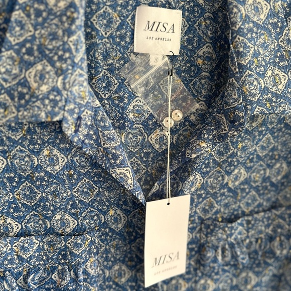 Misa Los Angeles Lara High Low Top - Picture 6 of 7